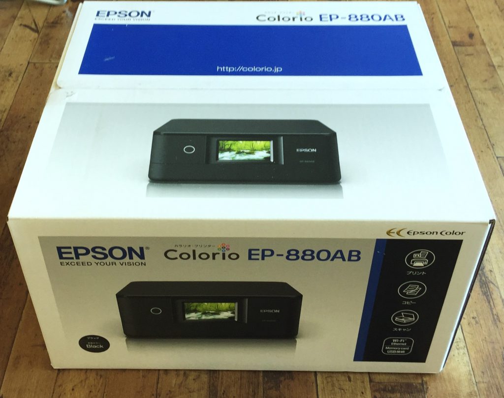 EPSON エプソン インクジェットプリンター EP-880AB 未使用品 買取させて頂きました。 | リサイクルショップ・ガレージ2｜松本市