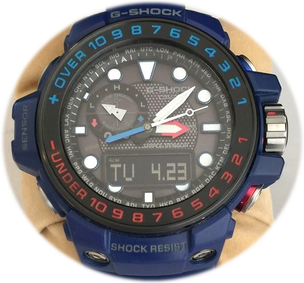 CASIO 腕時計 G-SHOCK ガルフマスター GWN-1000H-2AJF 中古品 買取させて頂きました。 | リサイクルショップ
